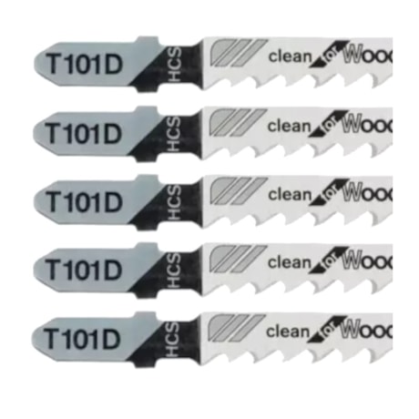 Lâminas de Serra Tico Tico para Madeira 74mm HSS 5 Peças T101D 2608667307 BOSCH-9288a1f5-184d-4a82-9bb7-38b49878f83a