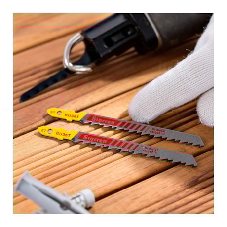 Lâminas de Serra Tico Tico para Madeira 75mm 5 Peças BU36T STARRETT-48977928-a5e4-4265-bee9-4ebac4e635ef