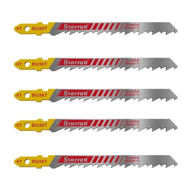 Lâminas de Serra Tico Tico para Madeira 75mm 5 Peças BU36T STARRETT-f3ede626-a369-4869-a4ee-16790e941cc1