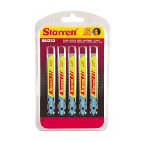 Lâminas de Serra Tico-Tico para Metal 50mm 5 Peças BU232 STARRETT-f87b75e8-ce30-49dd-b1ab-5968e652e5d4