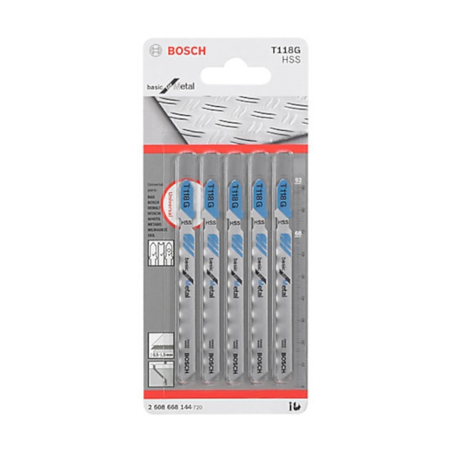 Lâminas de Serra Tico Tico para Metal 51mm T118G 2608668144 BOSCH-21b37019-234a-439a-8d04-d642c0576c10
