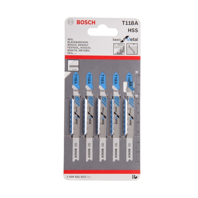 Lâminas de Serra Tico-Tico para Metal 67mm 5 Peças T118A 2608668145 BOSCH-12bbfa89-3f72-4a27-a510-df50412f8e44