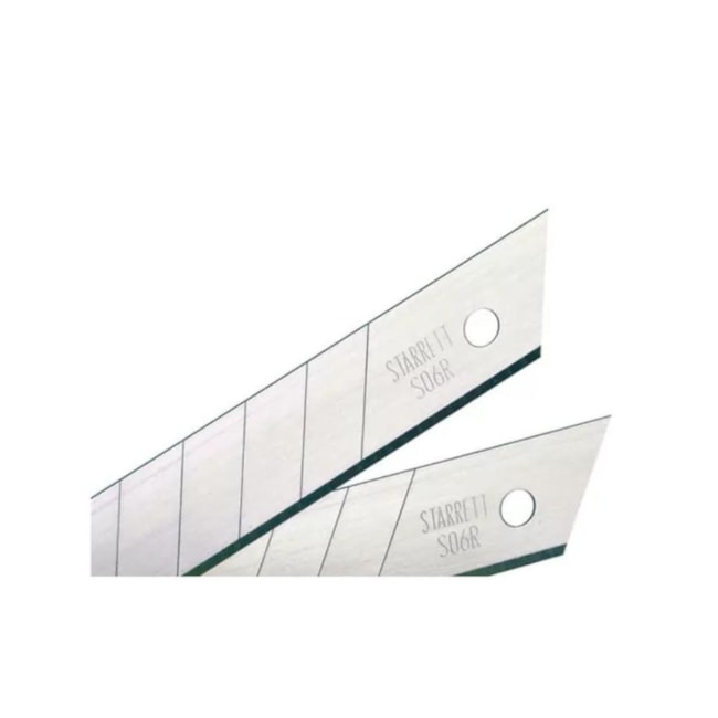 Lâminas para Estilete 18mm 10 Peças KS06R-1 STARRETT-2c1a62ab-cb6f-425e-b235-89ebf15e1753
