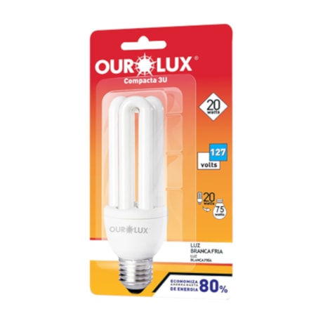 Lâmpada Fluorescente Compacta 3U 15W E27 6400K 220V 4021 OUROLUX-326846f5-1eea-4025-bf67-337f9da7ef7c