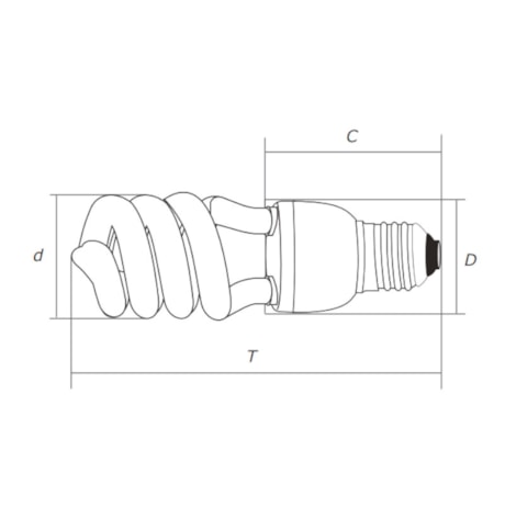 Lâmpada Fluorescente Compacta Espiral 15W E27 6400K 220V 4211 OUROLUX-3db0b6d0-67c4-473d-9959-f2fcf7dfd5a7