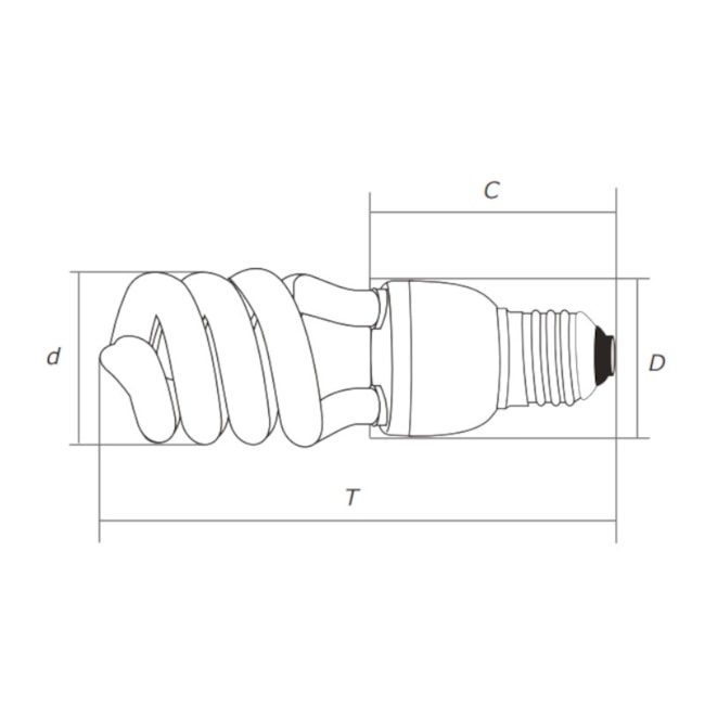 Lâmpada Fluorescente Compacta Espiral 15W E27 6400K 220V 4211 OUROLUX-ad0685df-46a3-40c5-a597-7a15b3cf2ea5