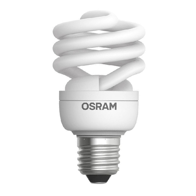 Lâmpada Fluorescente Espiral 15W 6500K DULUXSTAR TWIST T2 OSRAM