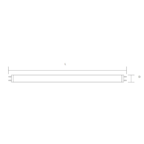Lâmpada Fluorescente Tubular T5 14W 4000K 60cm 1011 OUROLUX-3c3c7b46-e1ab-4143-949a-07b63b08bf44