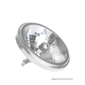 Lâmpada Halógena AR111 50W G53 24GR 2900K 12V HALOSPOT 111 OSRAM
