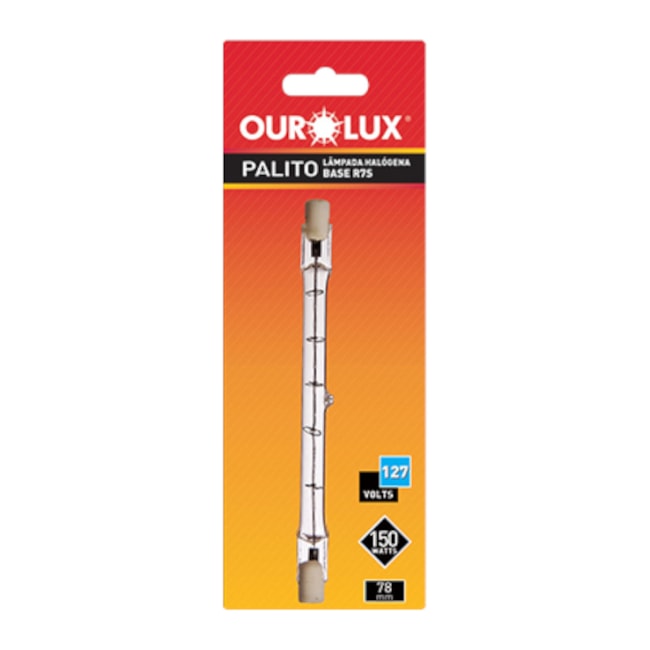 Lâmpada Halógena Palito R7S 300W 2800K OUROLUX-965a67c8-4e25-4046-aac6-ad5a8a3649ba
