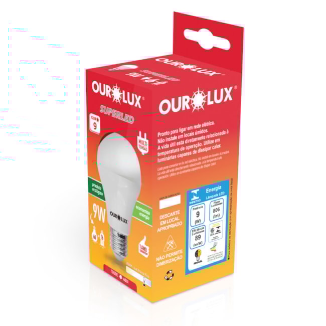 Lâmpada LED Bulbo 9W 6500K Bivolt 20031 OUROLUX-a3db13f9-c2f2-4548-b786-acdc4bcdf8c7