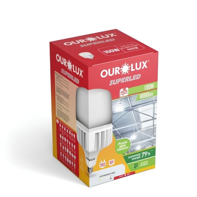 Lâmpada Superled Alta Potência T 100W Bivolt 6500K E27 20385 OUROLUX-e7f871f3-e3bd-4f00-bbbc-0e988380676b