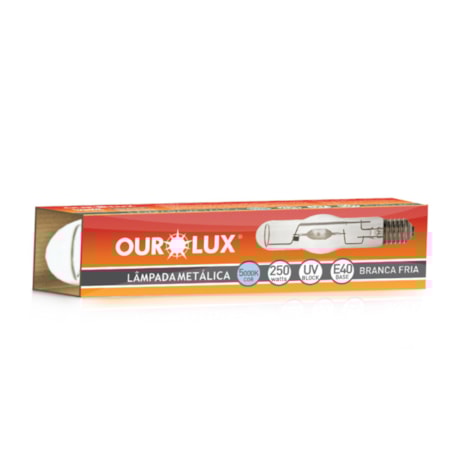 Lâmpada Vapor Metal Tubular 400W 5000K 1971 OUROLUX-11f4304f-6128-41cb-ac15-0d74177a1fd9
