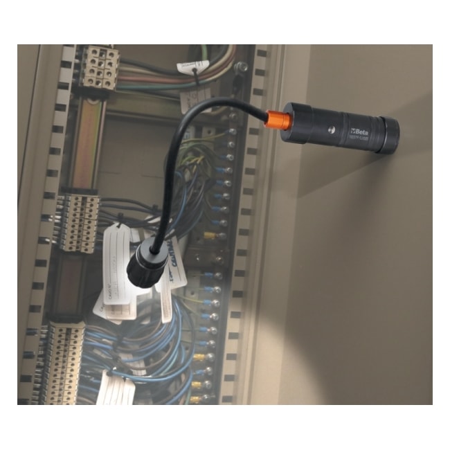 Lanterna Alumínio Articulada Magnética c/Led 600lm Recarregável 1837F/USB BETA-6e19f5b4-64ea-4317-aae2-8186b858c226