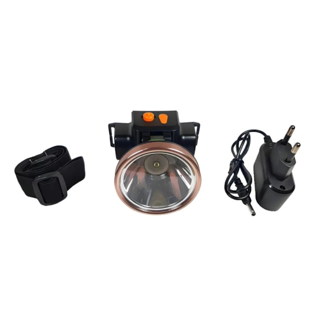 Lanterna Cabeça 1 LED 50W Recarregável DP-7223 A DP LED-69cfb023-717d-4dd8-be26-78649003e1e7