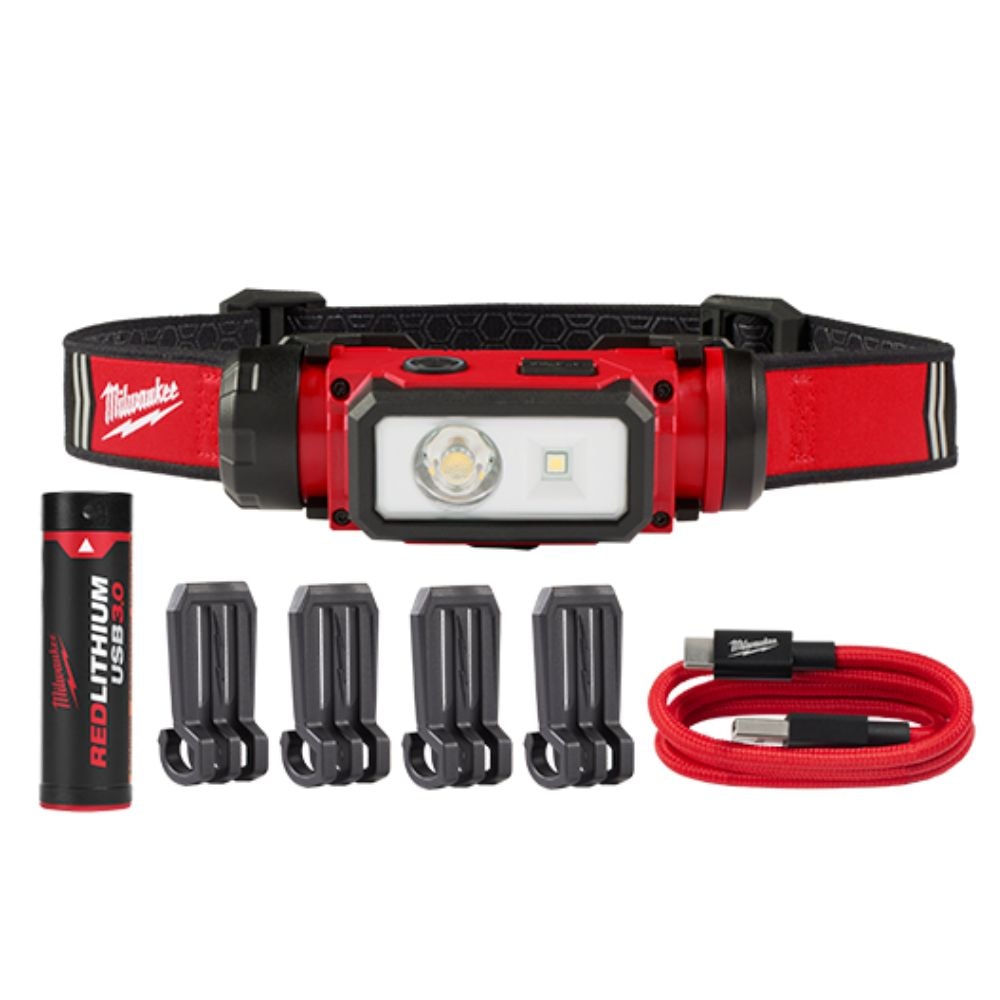Lanterna de Cabeça Led 600 Lumens 2163-21 MILWAUKEE - Anhanguera
