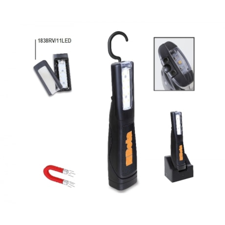 Lanterna de Inspeção Led 320lm Recarregável Bivolt 1838/11LED BETA-b3bb4aab-22cd-48a1-8215-9349adba1733