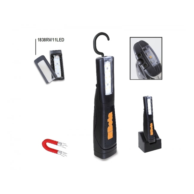 Lanterna de Inspeção Led 320lm Recarregável Bivolt 1838/11LED BETA-0229b5af-77b3-44a7-a34f-28494a9400f3
