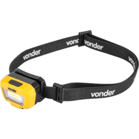 Lanterna de LED COB para Cabeça Recarregável LCV 200 8075050200 VONDER