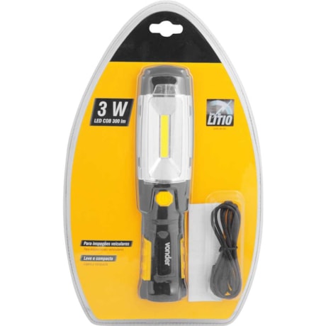 Lanterna de Led/COB Recarregável 6 Leds LR 300I 8075030300 VONDER-24c10822-b02d-49c3-94dd-7d1fe530fa61