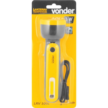 Lanterna de Led Recarregável 80/100 Lúmens LRV 100L 8075080100 VONDER-a6996588-60a4-4160-ac65-75527689445c