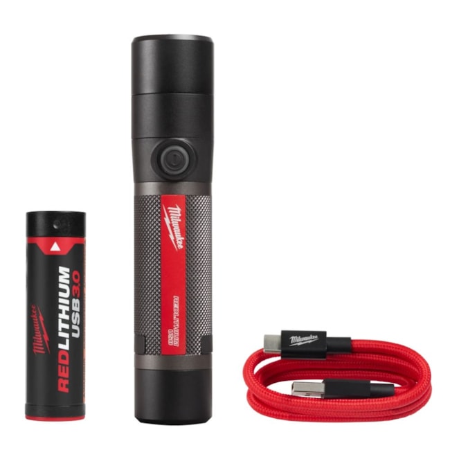 Lanterna LED 800 Lumens com USB Recarregável 2160-21 MILWAUKEE-240e91e2-b250-4683-8ff4-9d834c10cf4a