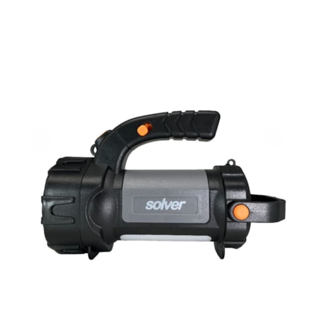 Lanterna LED COB 300 Lumens Holofote Recarregável SLP-401 SOLVER-0b1e8db5-080f-450b-bb7e-6a991c2ba44d