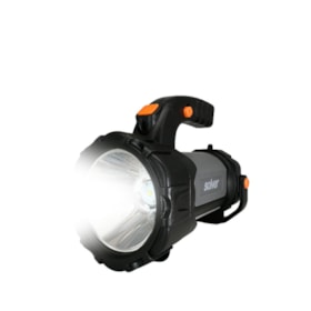Lanterna LED COB 300 Lumens Holofote Recarregável SLP-401 SOLVER