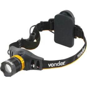 Lanterna para Capacete LED 3 Pilhas 8075055000 VONDER