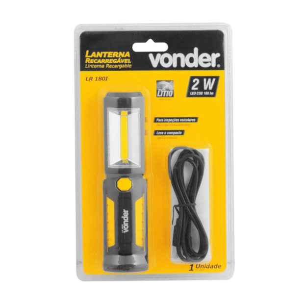 Lanterna Recarregável Led LR180I 8075015180 VONDER-ea0aead3-b8f6-43a3-92e8-efe17cc7a498