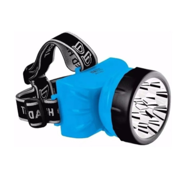 Lanterna Recarregável para Cabeça 12 LEDS 722B DP LED-172402b9-cc27-4e41-b419-96909bd2a711