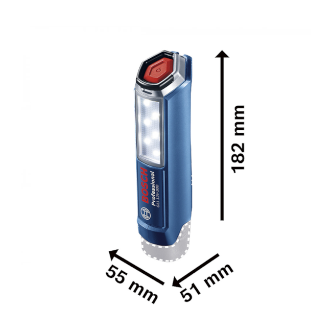 Lanterna Refletora de Led 12V sem Bateria sem Carregador GLI 12V-300 BARE BOSCH-ef441609-e03c-4f60-9683-1291bb7bea70
