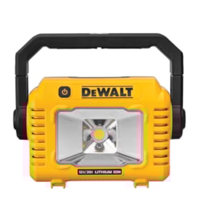 Lanterna Refletora Led 12V/20V sem Bateria e sem Carregador DCL077B DEWALT