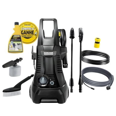 Lavadora Alta Pressão 1740 Libras 300L/H 1500W K2 PLUS TURBO KARCHER + Mangueira 3m + Auto Escova + Aplicador e Ganhe Detergente 500ml-293e5f8a-5330-453c-854f-27f008537843