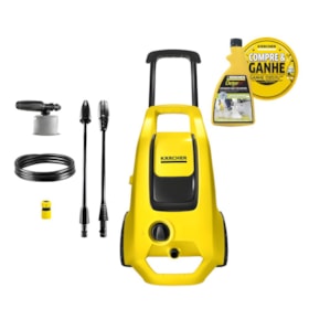Lavadora Alta Pressão 1815 Libras 360L/H 1500W Monofásico K3 FORCE TURBO KARCHER Ganhe Detergente 500ml DETERJET GEL