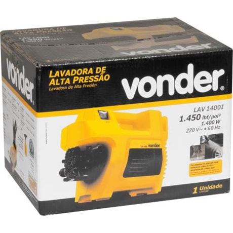 Lavadora de Alta Pressão 1450 Libras 324L/H 1400W 6864140127 VONDER-234008ac-2052-454c-90d9-88cb76dfdc47