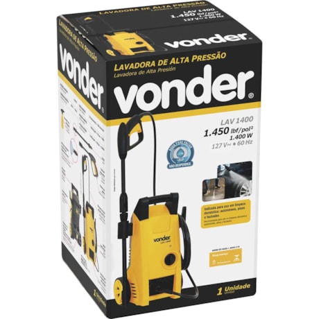Lavadora de Alta Pressão 1450 Libras 390L/H 1400W 6864140010 VONDER-a168bb25-06fe-4180-b9b9-a36c484f63d9