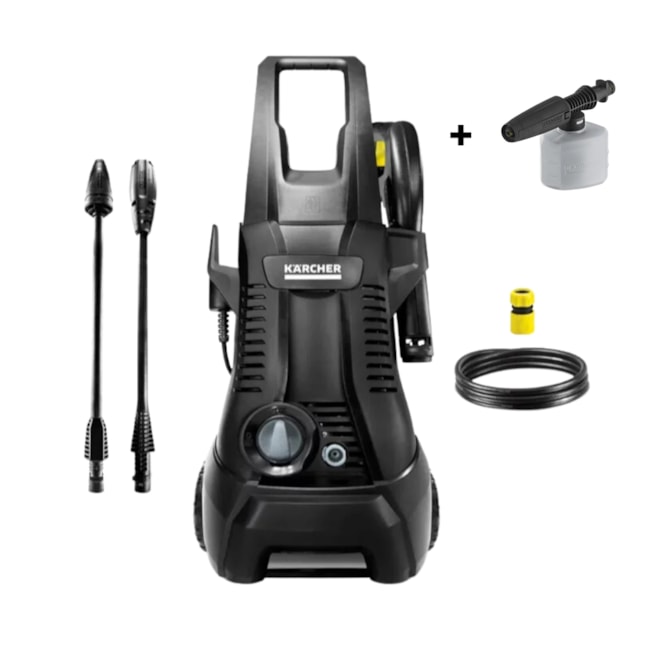 Lavadora de Alta Pressão 1740 Libras 1400W PLUS TURBO K2 + Aplicador de Detergente 300ml KARCHER-fce176f7-8eb7-4671-9694-4e259f7ae009