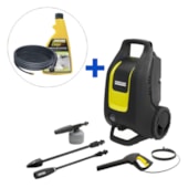 Lavadora de Alta Pressão 1740 Libras 360 L/h K3 Turbo + Detergente Deterjet e Desentupidor de Tubulação KARCHER Lavadora de Alta Pressão 1740 Libras 360 L/h K3 Turbo + Detergente Deterjet e Desentupidor de Tubulação KARCHER