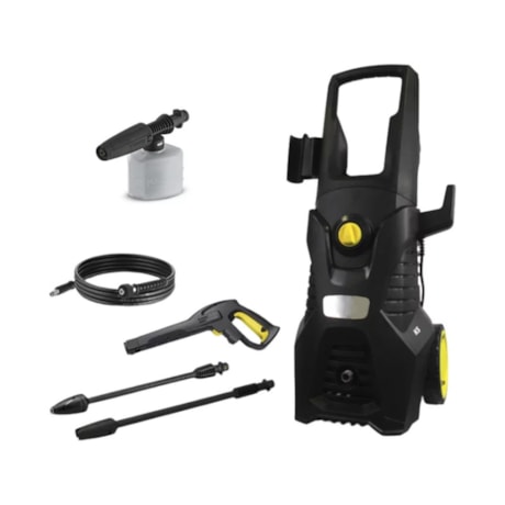 Lavadora de Alta Pressão 2100 Libras 1900W 110V POWER K5 + Aplicador de Detergente 300ml KARCHER