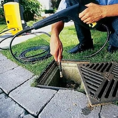 Lavadora de Alta Pressão 2100 Libras 2200W 500 L/H HD 585 + Desentupidor de Tubulações com 3 Metros KARCHER-f6e50a15-1dc0-464e-815e-887108925d01