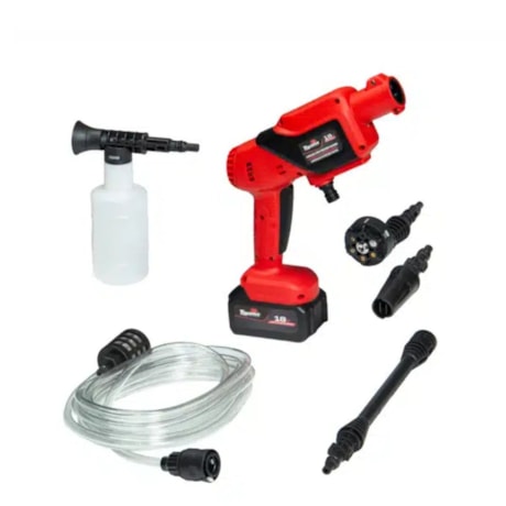 Lavadora de Alta Pressão 3,3L/M 18V com Bateria 4.0Ah Carregador 1.5A Bivolt TBT18HPW25-KC TOYAMA-2bd71ccc-a100-4000-b4cf-d17ab8fa9d71