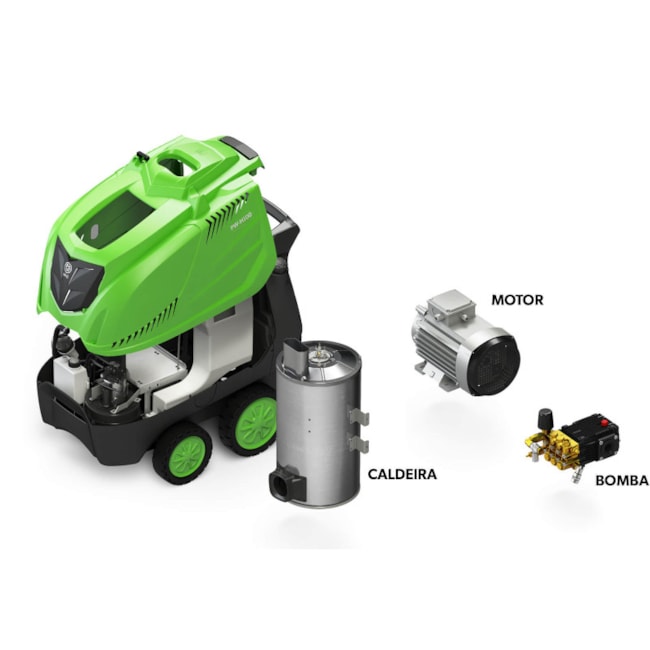 Lavadora de Alta Pressão Água Quente/Fria PW-H100T 2465 Lbs 1300 L/h Trifásico IPC-dfdf9ed6-420e-4f19-b964-c25c359d377b