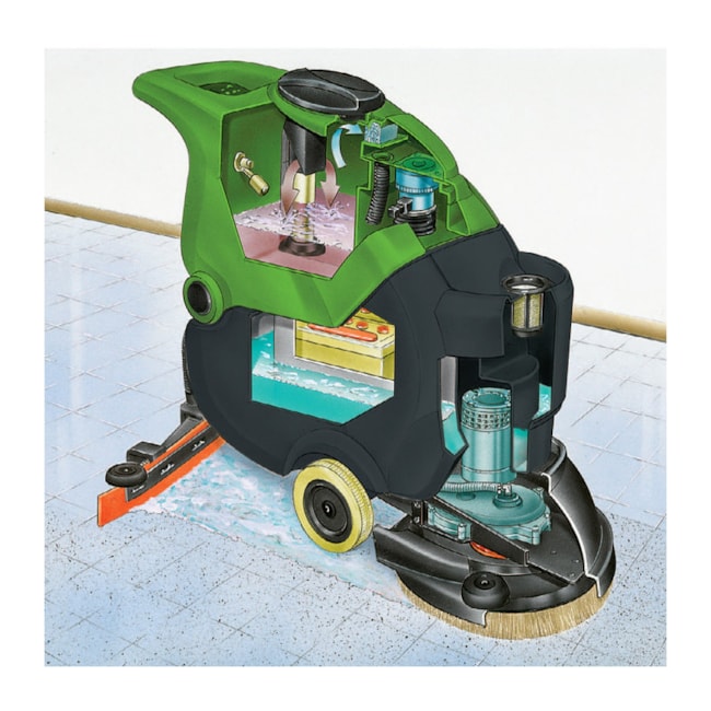 Lavadora Secadora de Piso 815MM 1750M2/H com Bateria e Carregador 220V CT70 IPC-ab5a013f-57ae-48b4-8e4e-67230dd57a4d