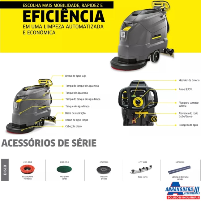 Lavadora Secadora de Piso à Bateria 510mm BD 50/50 19943600 KARCHER-b171253f-d05b-4e65-ba87-211dff1b7bc2