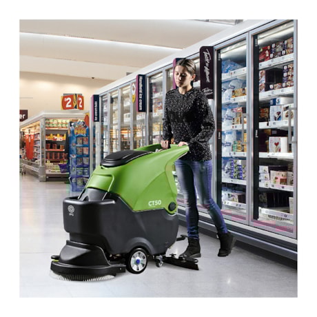 Lavadora Secadora de Piso CT50B 770mm 1750M2/h com Bateria + Carregador IPC-3cd883df-5f61-400f-ac4c-e6e2d1c2a869