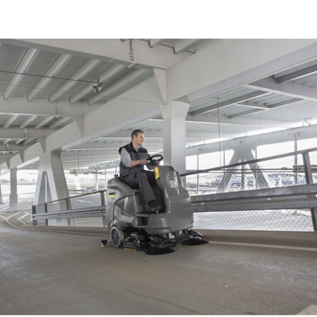 Lavadora Secadora de Piso Disco 750mm 4500M/2H com Bateria e Carregador B 90 R KARCHER-206456fc-ce1e-4528-bd0d-5feaa2b3b319