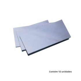 Lente Retangular 51x108mm Ton. 12 com 12 peças 010290710 CARBOGRAFITE