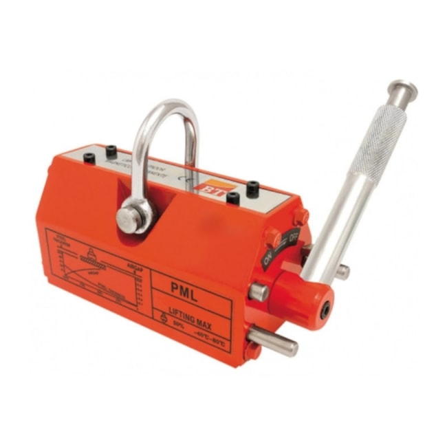 Levantador Magnético 600Kg 3,5:1 LS1-0,6 BTFIXO-133e1a20-6f1a-468d-963c-539b7a1b96e8