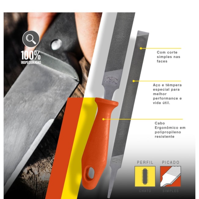 Lima para Facão com Cabo 8